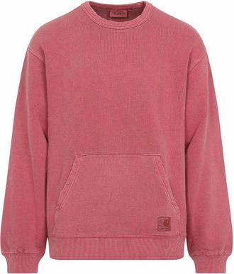Carhartt Work in Progress Torion Red Cotton Sweatshirt