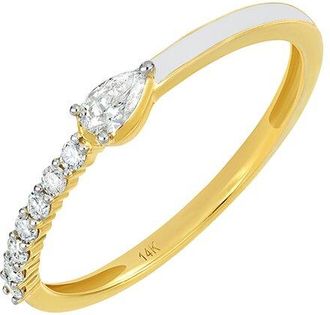Carriere Jewelry 14K 0.25 Ct. Tw. Diamond Ring