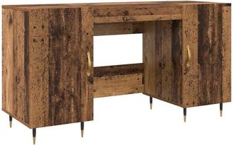 vidaXL Escritorio Madera Vieja 140 X 50 X 75 Cm Madera Contrachapada Vidaxl