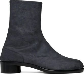 Maison Margiela 30 mm Tabi enkellaarzen - Zwart