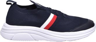 Tommy Hilfiger Modern Runner - Heren - Sneakers - Blauw - 46 EU - Polyester - Schoenen