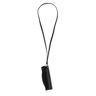 Jil Sander Keyrings, male, Black, Size: ONE SIZE Cannolo Key Ring
