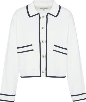 Barbour Cardigan Jasmine - Bianco
