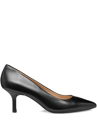 Geox 60mm kleopy calf leather pumps - Black
