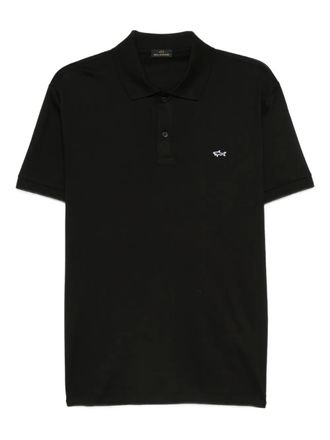 Paul & Shark embroidered polo shirt - Black