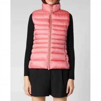 Save The Duck Lynn Vest In Bloom Pink