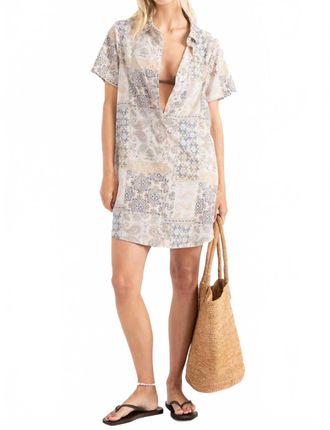 Roark Bless Up Dress In Eggshell