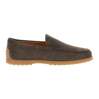 Tod's Pantofola Loafers - male - Tods - Loafers - Brown - 11 UK - Shoes