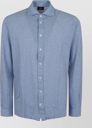 Barba oversized cotton shirt