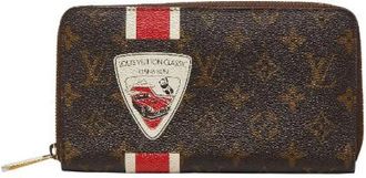 Louis Vuitton Pre-owned Wallets, female, Brown, Size: ONE SIZE Pre-owned Plastic Wallet