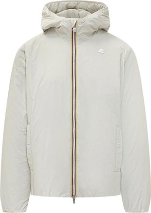 K-Way Hooded Jacket - Heren - Zomerjassen - Beige - 2XL - Nylon - Jassen