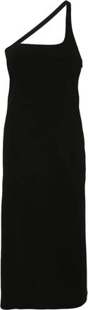 Gauch&egrave;re Halterneck Midi Jurk - Dames - Casual kleedjes - Zwart - XS - Kleedjes