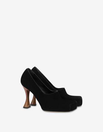 Moschino Suede pumps - Black