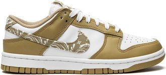 Nike Dunk Low Essential Paisley Pack Barley sneakers - women - Leather - 7.5 - White