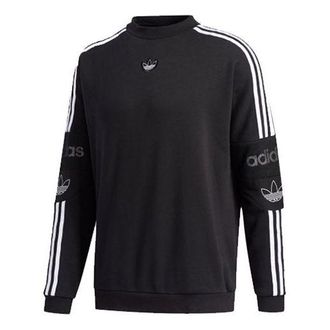 adidas originals Mens Ts Trefoil Sweatshirt Black ED7111