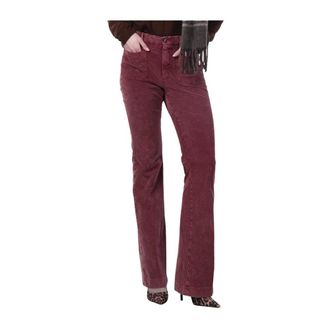 Mason's New York Flare Chino Pants - - Trousers - Donna - Rosso - 2XS