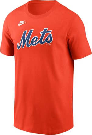Nike Juan Soto New York Mets Cooperstown 40th Anniversary Nike Mens MLB T-Shirt in Orange | N19989LNM9-VM9