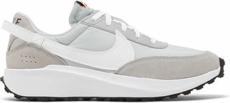 Nike Mens Waffle Debut Shoes In Grey Fog/white/ Light Smoke Grey/white/black