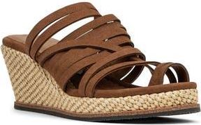 Donald J Pliner Espadrille Wedge Sandal in Saddle at Nordstrom Rack, Size 5.5