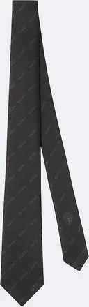 Gucci Cravatta in seta con logo