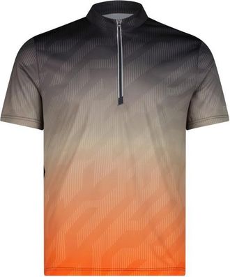 F.lli Campagnolo 1/4-Zip T-Shirt Freebike Velotrikot f&uuml;r Herren | grau