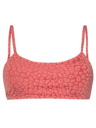 Protest Bade-Shirt PROTEST Bikini Top MIXRUBY, Damen, Gr. XXL, EURO, rot (cottagerust), Obermaterial: 82% Polyamid PA. 18% Elasthan EL., Bikini-Oberteile Bade
