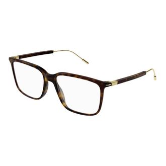 Gucci Vierkante Zonnebril - Heren - Brillen - Bruin - 54 MM - Accessoires