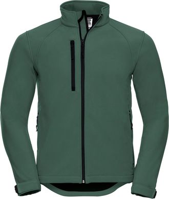 Russell Athletic Russell Heren Soft Shell-jasje (Fles groen)