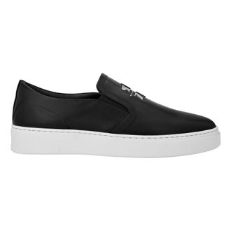 Philipp Plein Nappa Leather Slip-On Triangle Logo - Shoes - unisex - Negro - 39 EU
