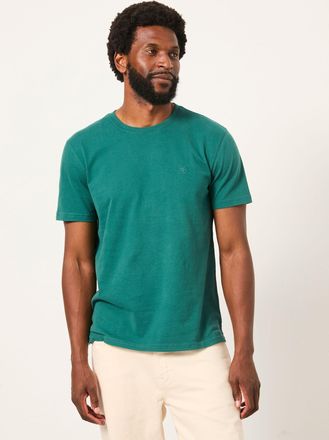 Fat Face FatFace Lulworth Jade Green Short Sleeve T-Shirt