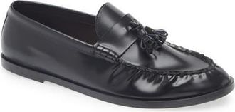 The Row Tassel Loafer in Black at Nordstrom, Size 7.5Us