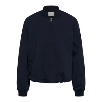 Kaffe Bomber Jacket - - Jackets - Donna - Blu - XS