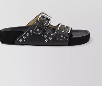 Isabel Marant studded boho sandals for summer outfits