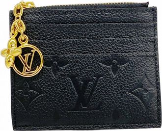 Louis Vuitton Noir Coin Purse/Coin Case (Pre-Owned)