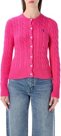 Ralph Lauren Pink Crew Neck Embroidery Logo Sweater