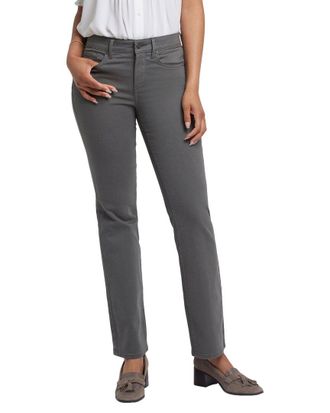 NYDJ Petite Marilyn Vine Leaf Straight Leg Jean