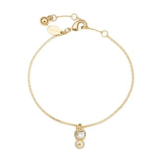 Jimmy Choo London Accessoires, Dames, Geel, ONE Size, JC Pearl Cube Armband