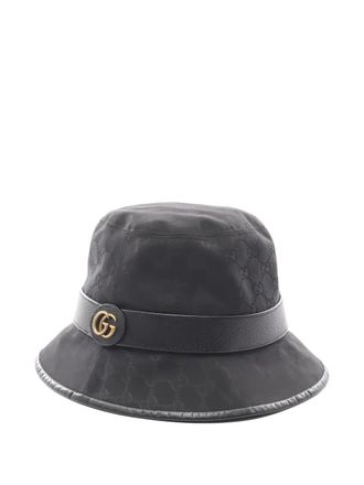 Gucci 2010s GG canvas bucket hat - Black
