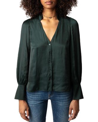Zadig&Voltaire Satin Shirt