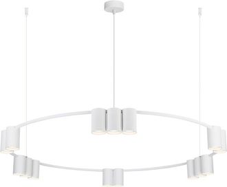 OEM L&aacute;mpara Colgante (c&iacute;rculo) Genesis Blanco 15xgu10