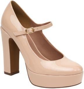 Linea Paolo Isadora Mary Jane Platform Pump in Blush Pink at Nordstrom Rack, Size 8.5