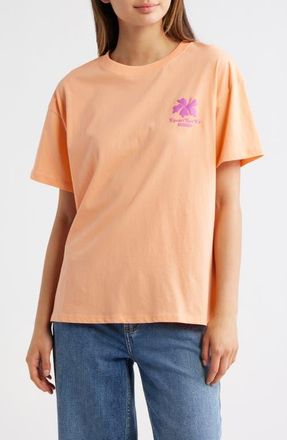 Rip Curl Topanga Canyon Graphic T-shirt in Papaya Hawaii at Nordstrom, Size X-Small
