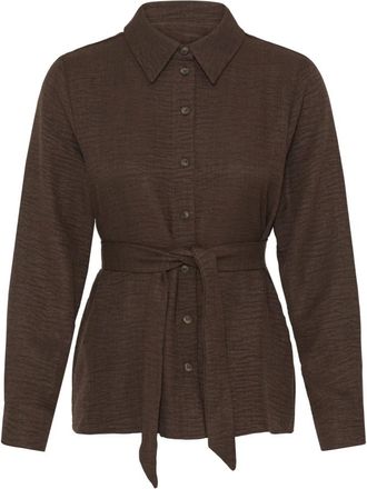 Ichi Abiti e Camicie - - Blouses & Shirts - Donna - Marrone - M