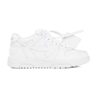 Off-white Sneakers, female, White, 3 UK, Out Of Office Leather Trainers