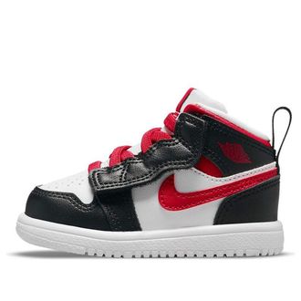 Nike Jordan (TD) Air Jordan 1 Mid ALT Black Red White AR6352-016