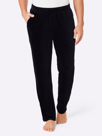 Feel Good Dehnbund-Hose FEEL GOOD, Damen, Gr. 48/50, Normalgr&ouml;ssen, schwarz, 70% Baumwolle, 25% Polyester, 5% Elasthan, unifarben, Hosen Dehnbund-Hose