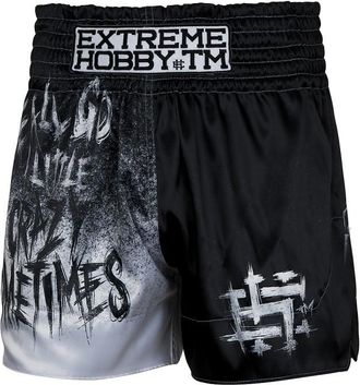 OEM Pantalones Cortos De Muay Thai De Payaso Psic&oacute;pata De Afici&oacute;n Extrema L