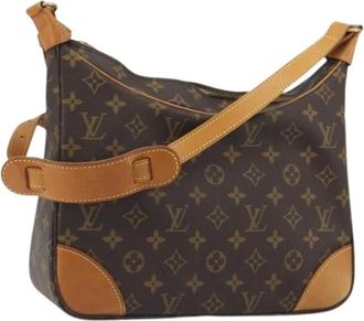 Louis Vuitton Pre-owned Vintage Schoudertas - Dames - Vintage Schoudertas - Bruin - ONE Size - Leer - Vintage