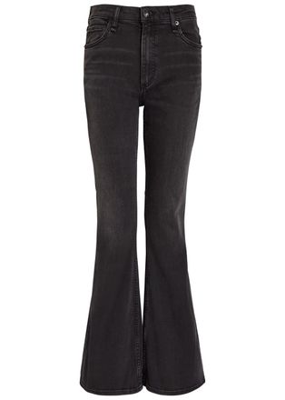 Rag & Bone Rag & Bone Dahlia Flared-leg Jeans - Black - W27 (W27 / UK8-10 / S)