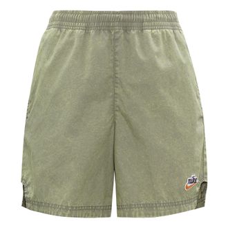 Nike Retro Washed Denim Casual Mens Shorts Green DC1878-320